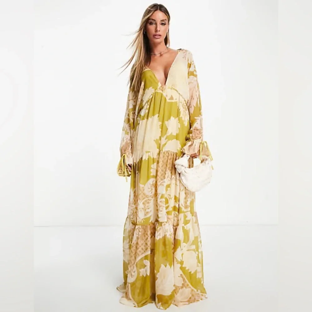 Asos Floral Maxi Dress - Picture 3 of 6